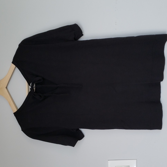 LOFT black tie at back short sleeved sweater - Picture 6 of 10